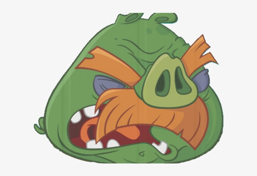 Foremanpig Png Gray Angry Birds Corporal Pig, transparent png #6828340