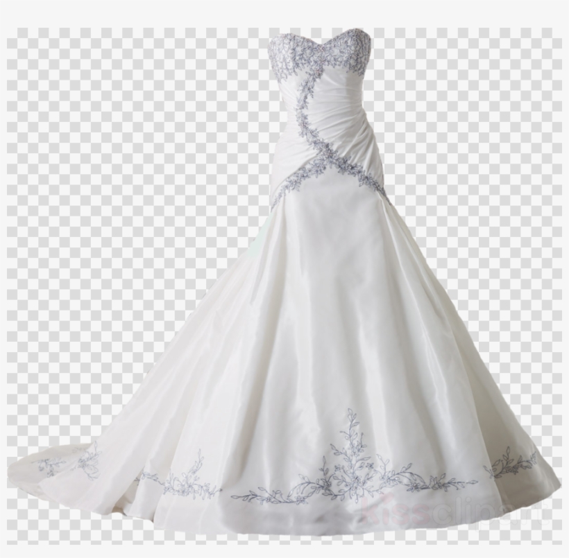 Wedding Gowns Png Clipart Wedding Dress Clip Art, transparent png #6830365