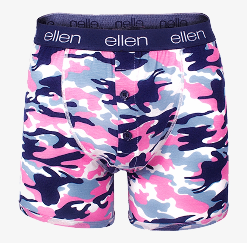 Camo Pink Boxers Non Model Front V=1504857120, transparent png #6831313