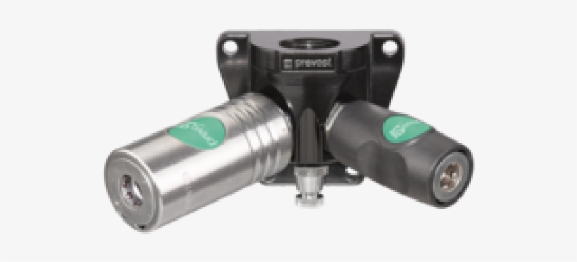 Female Thread Two Port Wall Bracket, transparent png #6833704