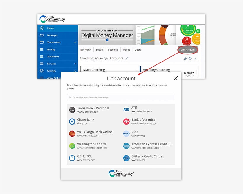 Uccu 360 View Account Aggregation, transparent png #6834909