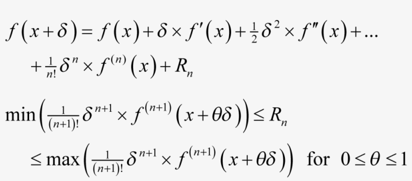 In Fact, The Error Term Has Exact Bounds Given By A, transparent png #6835686