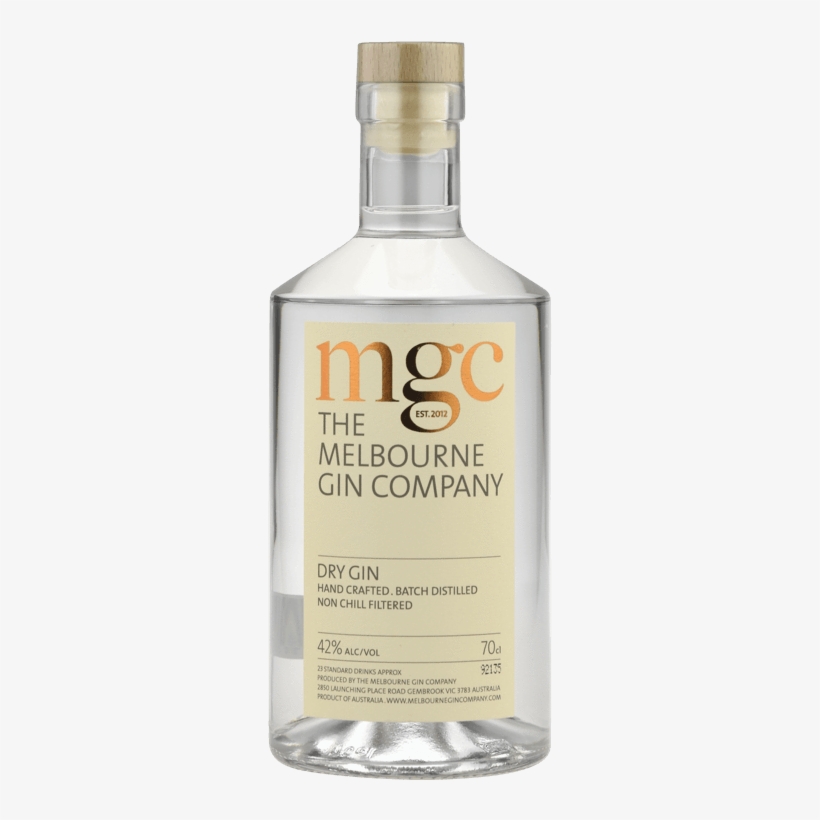 The Melbourne Gin Company Dry Gin, transparent png #6835906