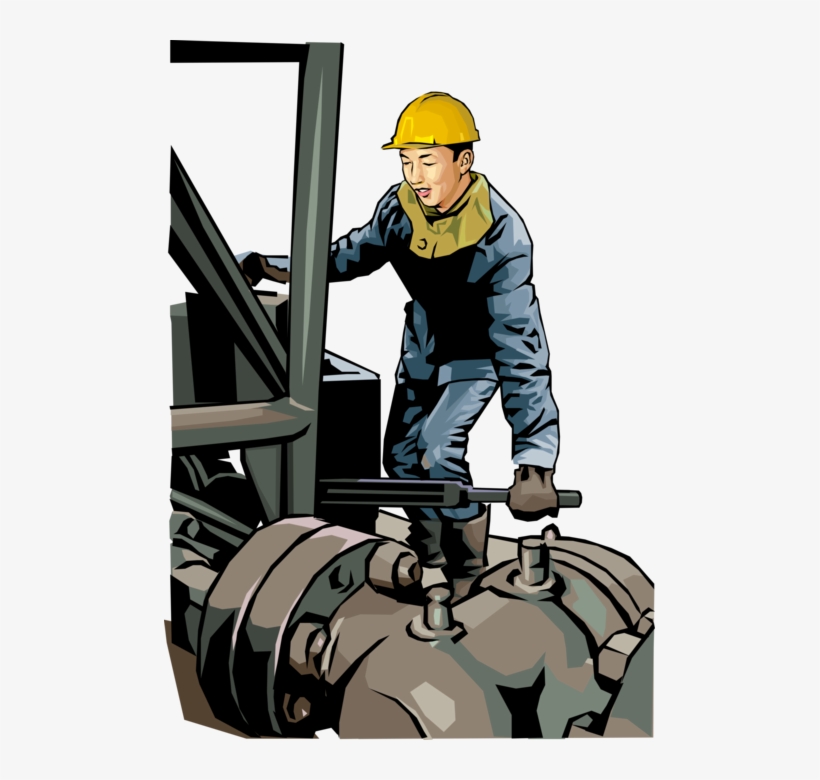 Vector Illustration Of Petroleum Fossil Fuel Oil Drilling, transparent png #6836187