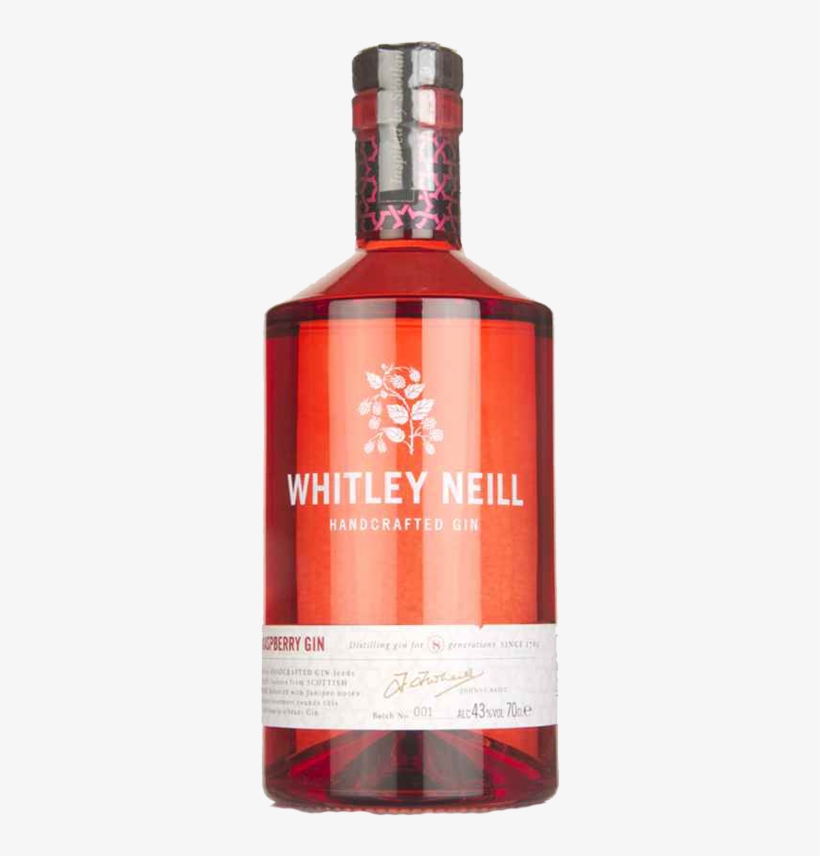 Whitley Neill Raspberry Gin, transparent png #6836897