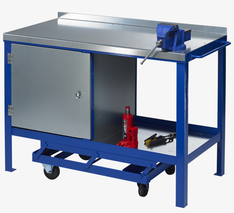 J - A - S - Engineering 1260scp Steel Top Mobile Workbench, transparent png #6837191
