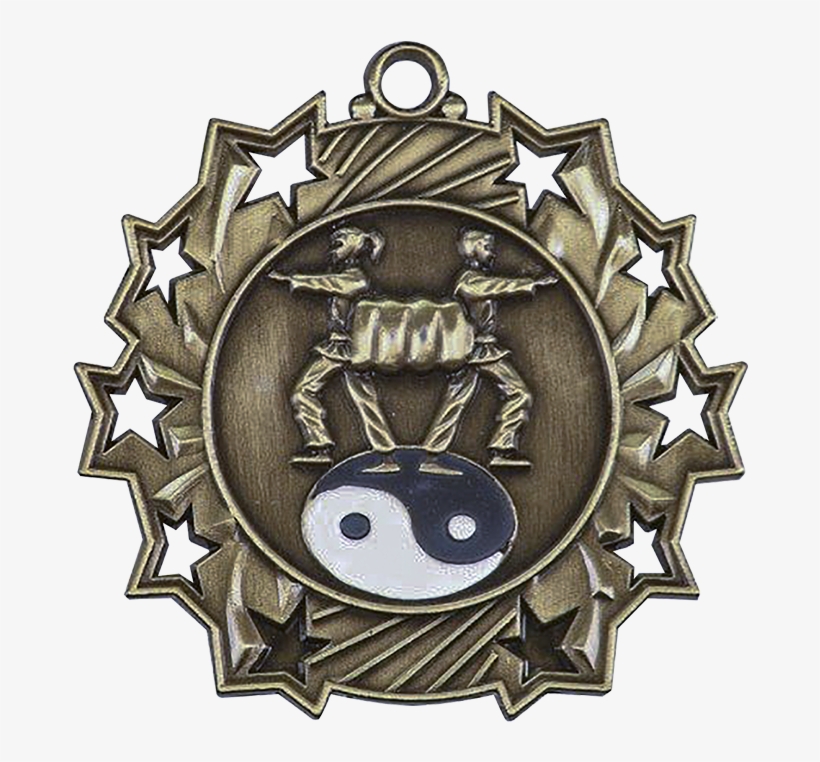 25 Inch Die Cast Martial Arts Medal, transparent png #6837715