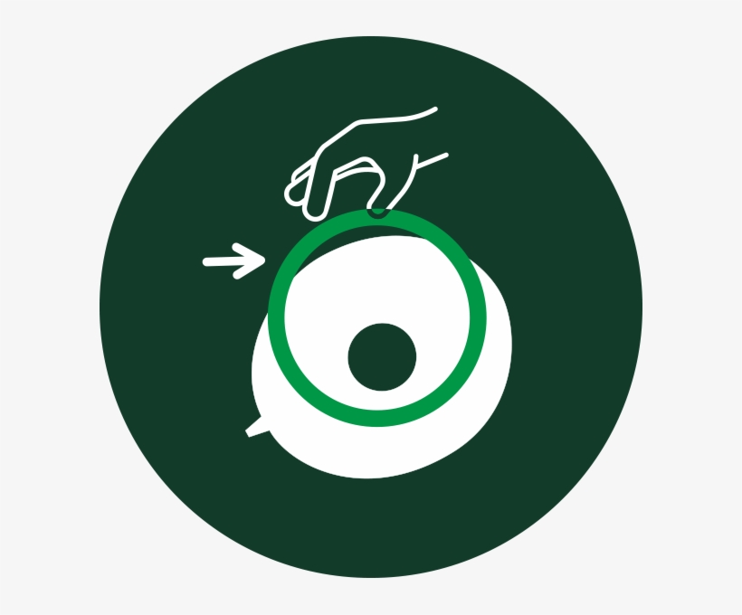 Icon Green Sealing Ring, transparent png #6837847