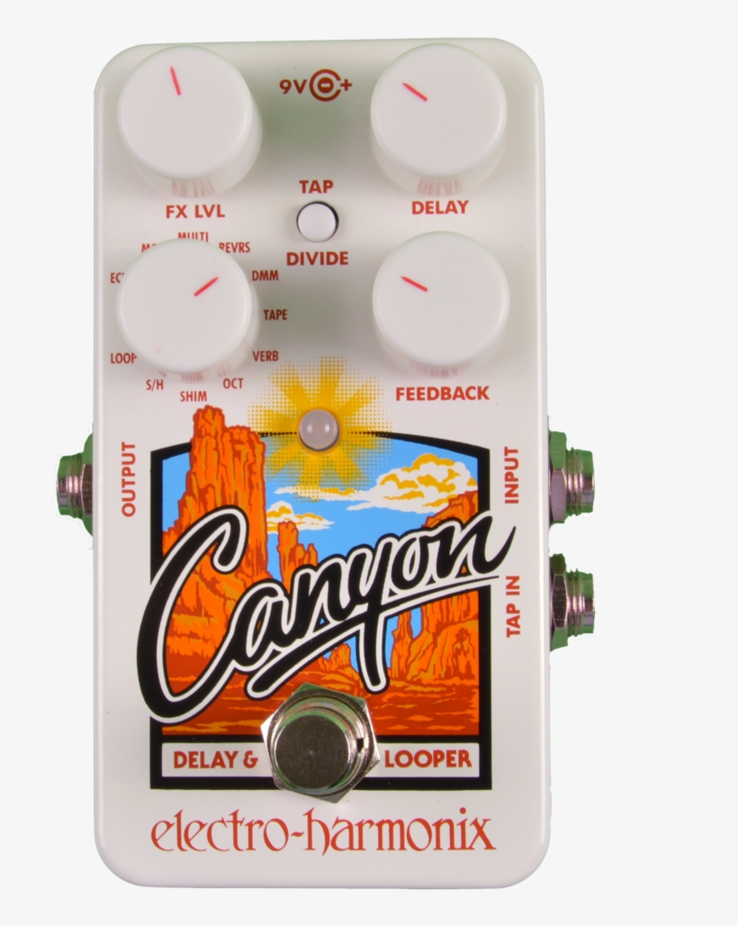 Electro-harmonix Canyon Delay/looper, transparent png #6840263