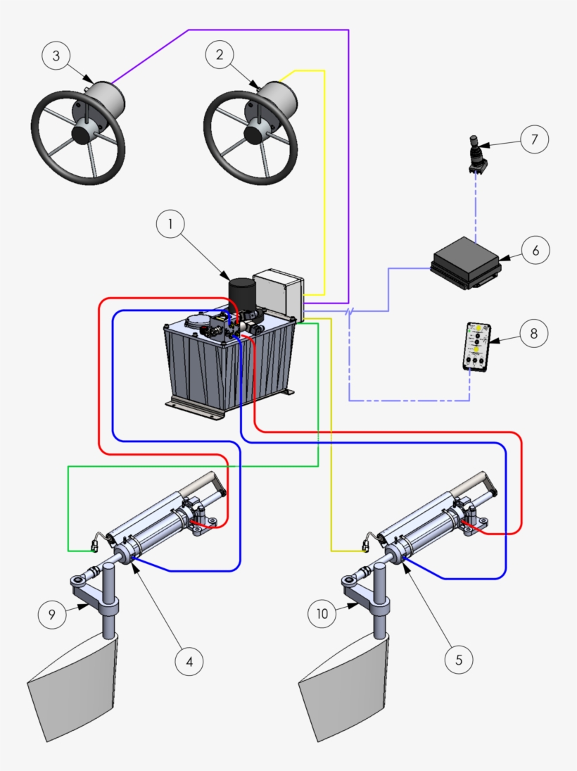 Electro-hydraulic Steering Systems Up To 500 Kgm, transparent png #6840987