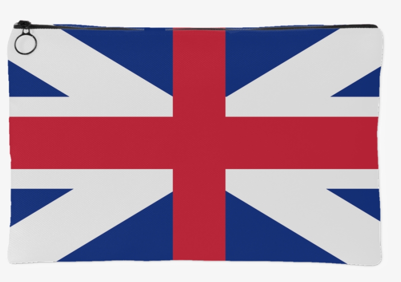 British Flag Makeup Pouch, transparent png #6841920