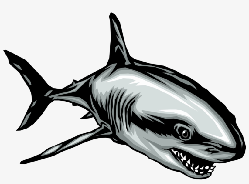 Clipart Shark Gray Shark, transparent png #6842144