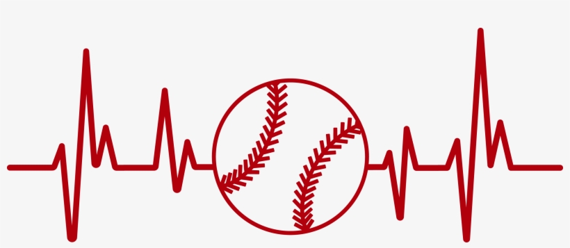 Heartbeat Baseball, transparent png #6842598