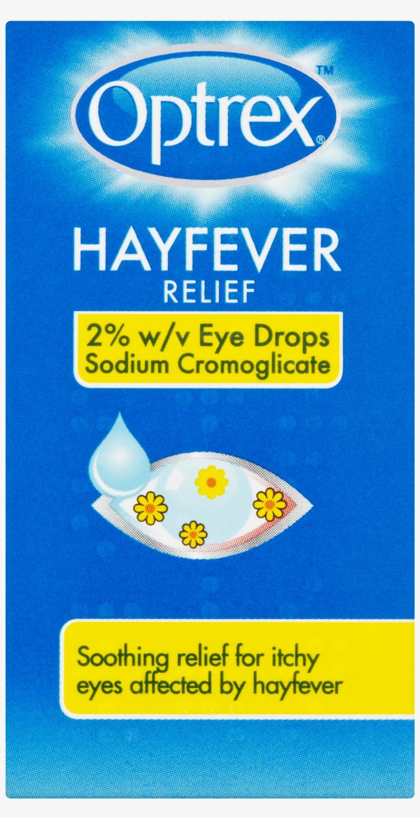 Optrex Hayfever Relief Drops, 10ml, transparent png #6845474
