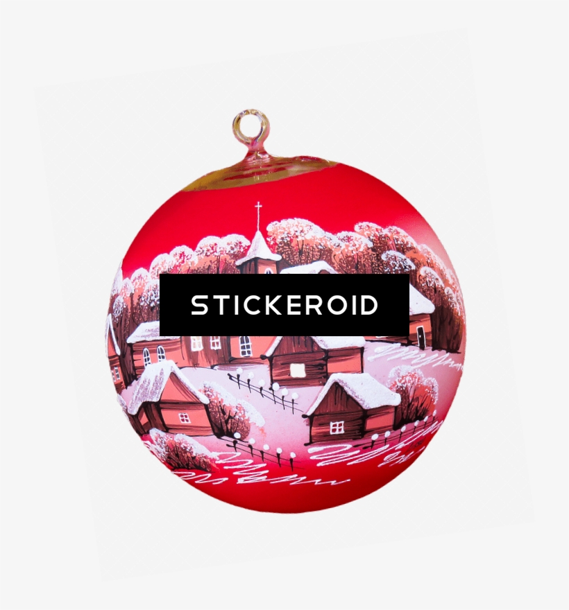 Xmas Ball Red, transparent png #6846425