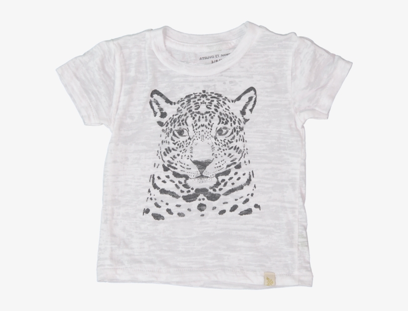 Léo Burnout Tee In White, transparent png #6848045
