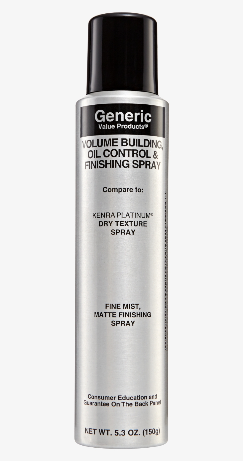 Gvp Volume Building, Oil Control & Finishing Spray, transparent png #6848919