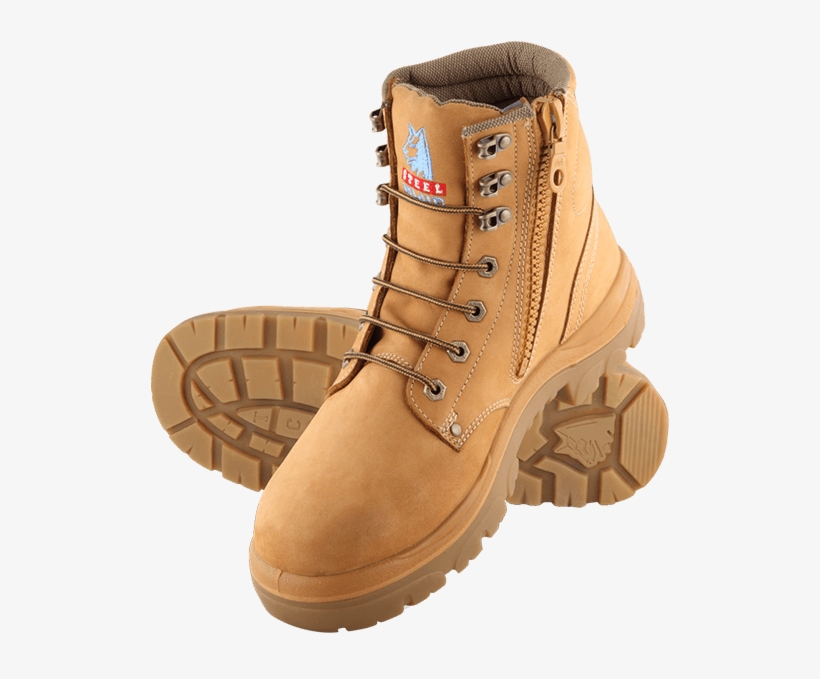 Steel Blue Work Boot Steel Cap Argyle Zip, transparent png #6850063