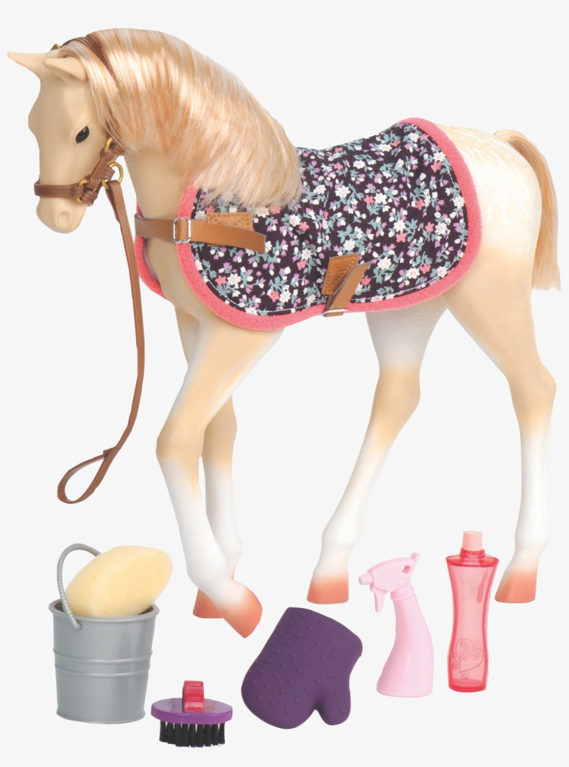 12-inch Palomino Foal Baby Horse Toy, transparent png #6851915