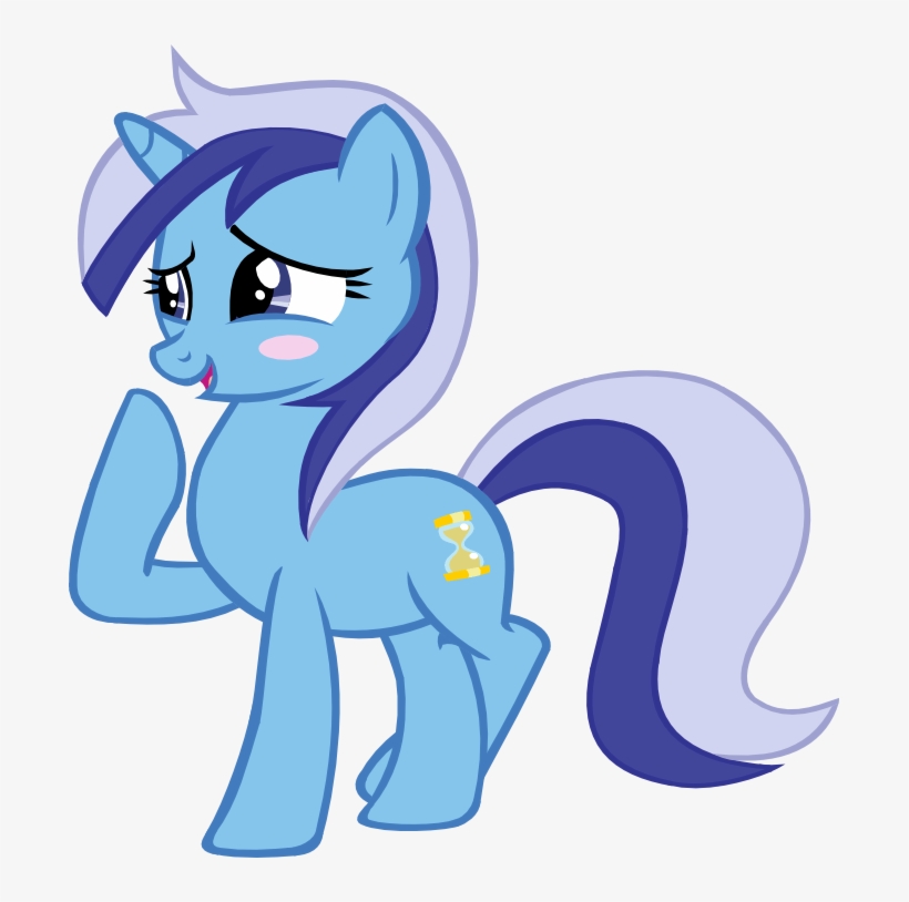 Minuette Blushing By Ironm17-d951xnh, transparent png #6851965