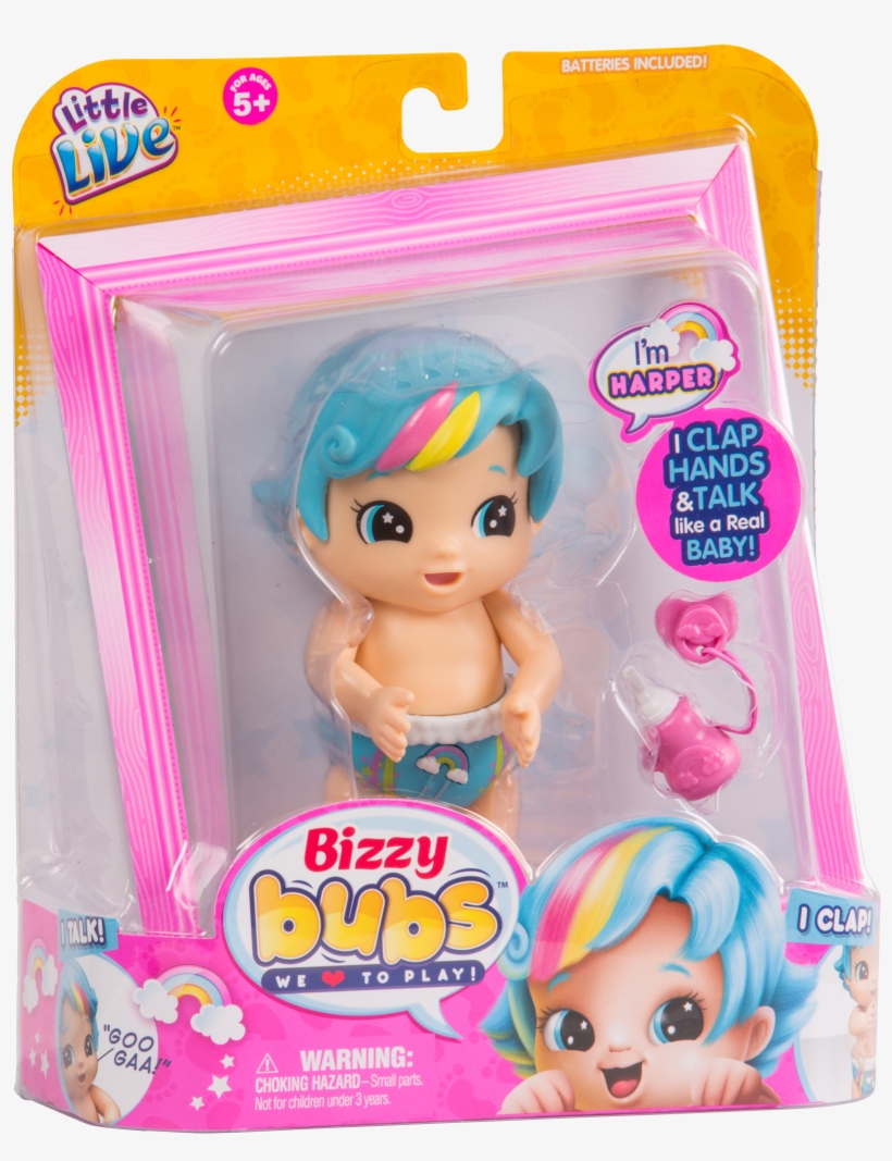 Ll Bizzy Bubs, S2 Clap Baby Harper, , Large, transparent png #6852182