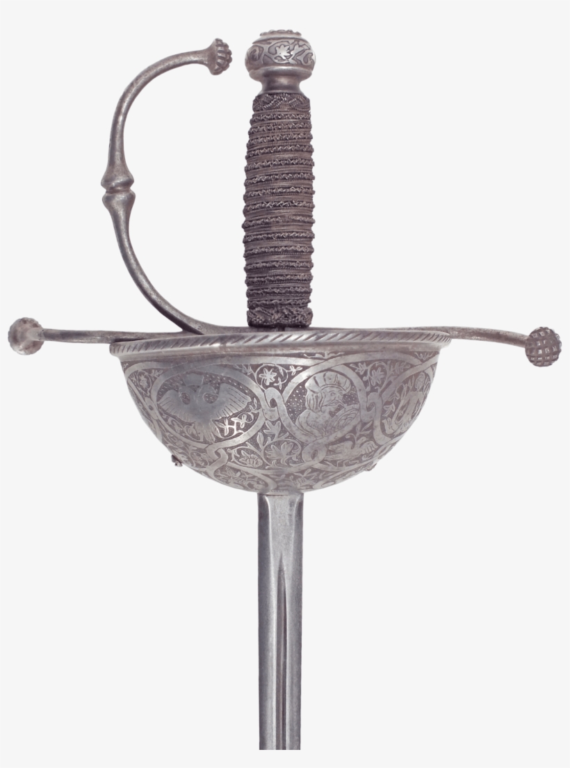 A North Italian Cup-hilt Rapier C, transparent png #6852763