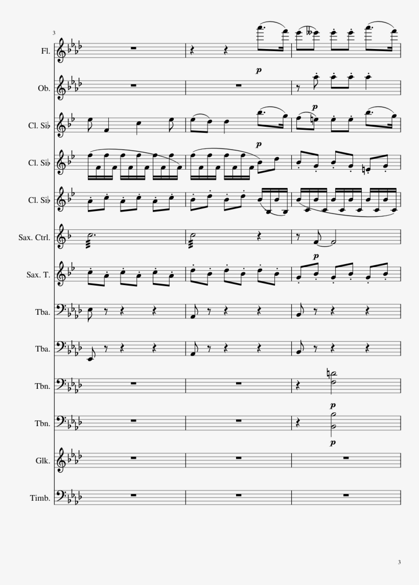 Minuett Sheet Music Composed By L, transparent png #6853291