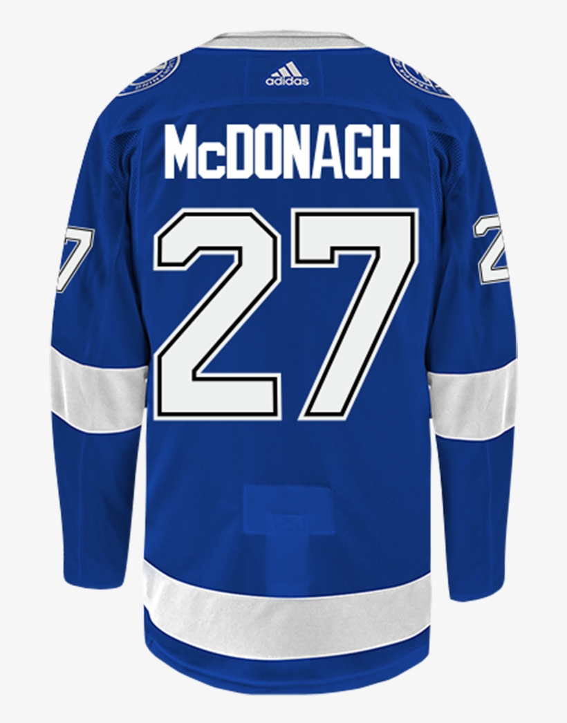 Ryan Mcdonagh Tampa Bay Lightning Adidas Authentic, transparent png #6854401