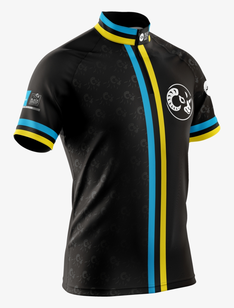 Black Sheep Cycle Jersey, transparent png #6854628