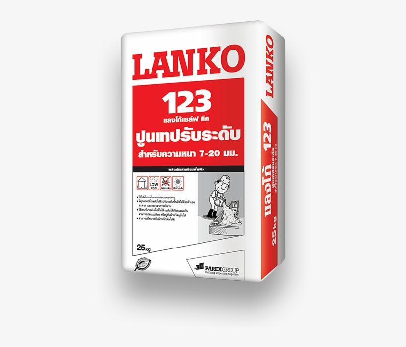 Lanko 123 Self Thick, transparent png #6856955