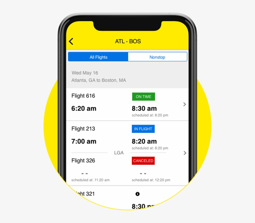 Track Flight Status, transparent png #6857189