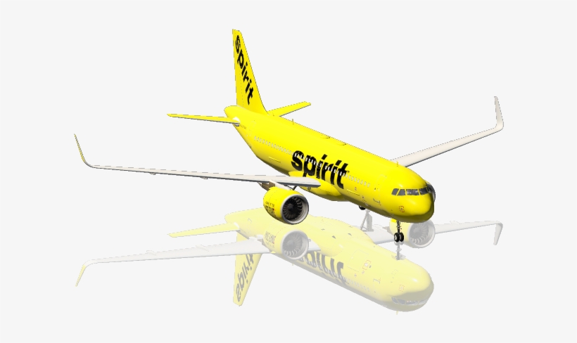 Airbus A320neo Spirit Livery, transparent png #6857369