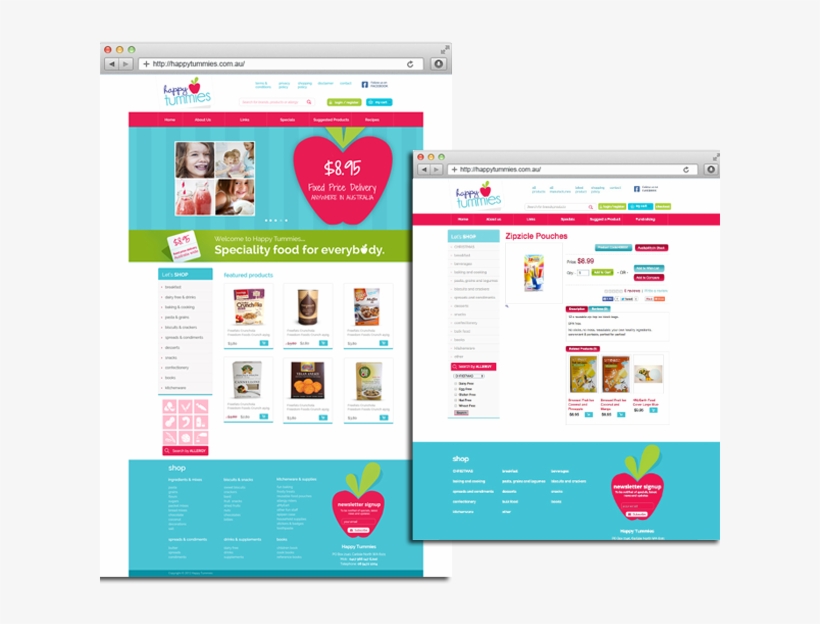 The Follow Us On Facebook Button Is Was Made Smaller, transparent png #6860750