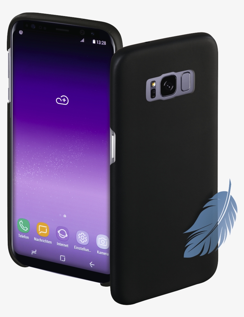 Cover "silk" Für Samsung Galaxy S8, Schwarz, transparent png #6863864