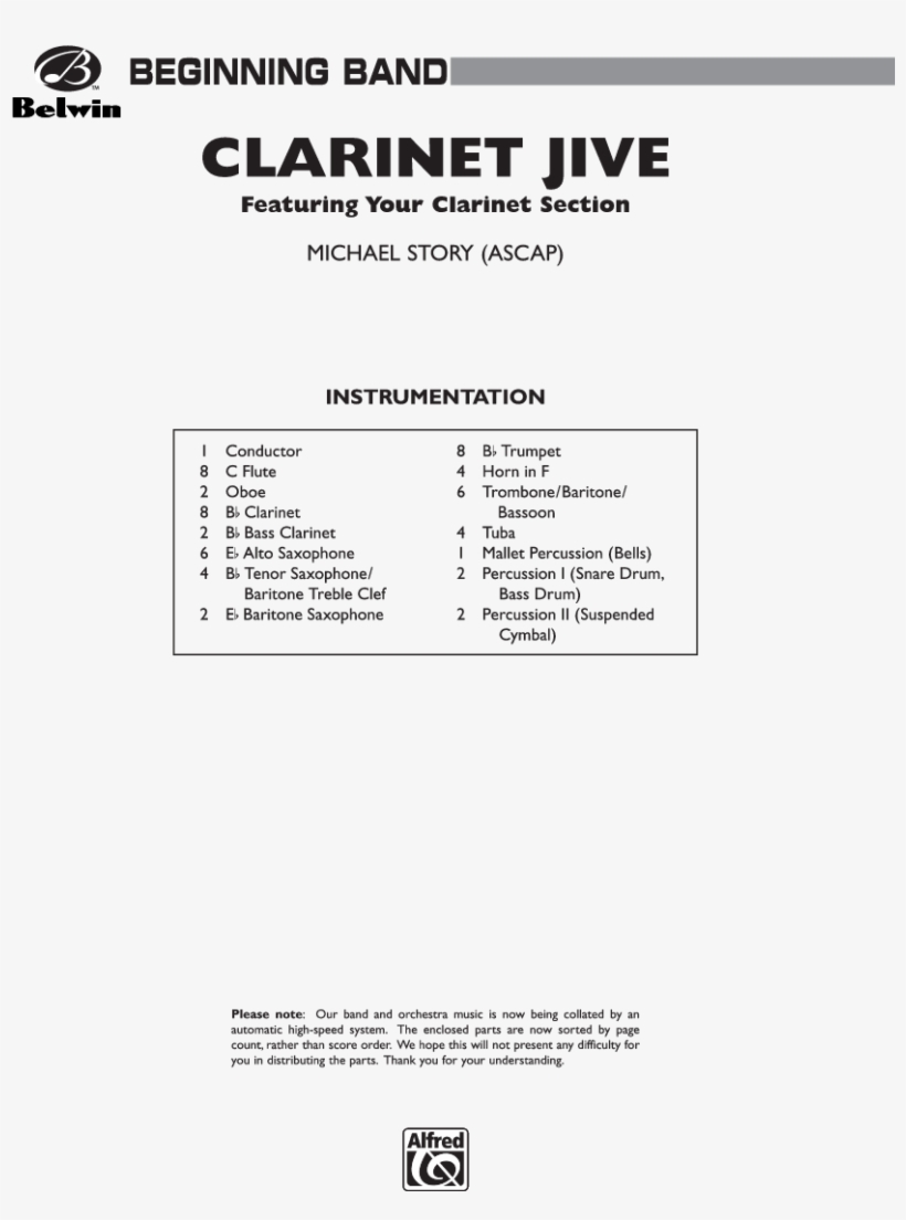 Clarinet Jive Thumbnail Clarinet Jive Thumbnail Clarinet, transparent png #6866235