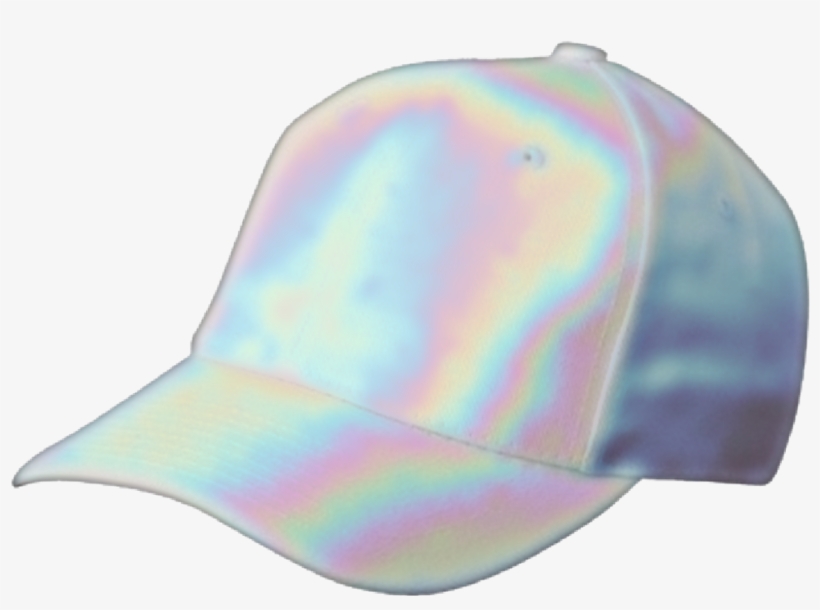 Holo Holographic Hat Cap Baseballcap Png Freetoedit, transparent png #6867729