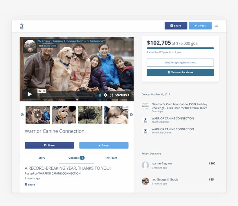 The Crowdrise By Gofundme, transparent png #6868142