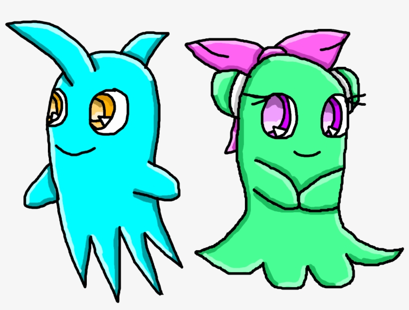 Ghost Characters Spiky And Minty, transparent png #6868746