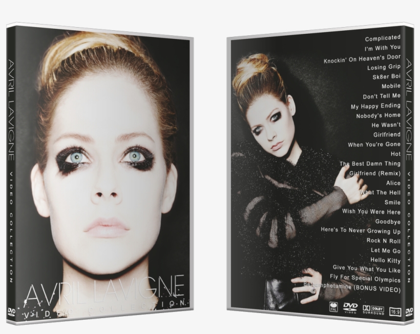 Avril Lavigne - Video Collection, transparent png #6869036