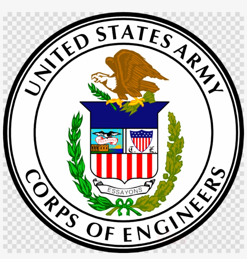 Army Corps Of Engineers Seal Clipart United States, transparent png #6871672
