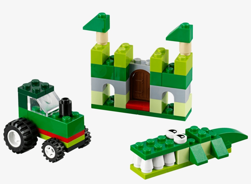 Lego® Green Creativity Box, transparent png #6873752