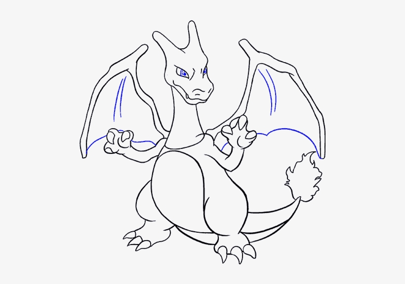 How To Draw Charizard, transparent png #6874241
