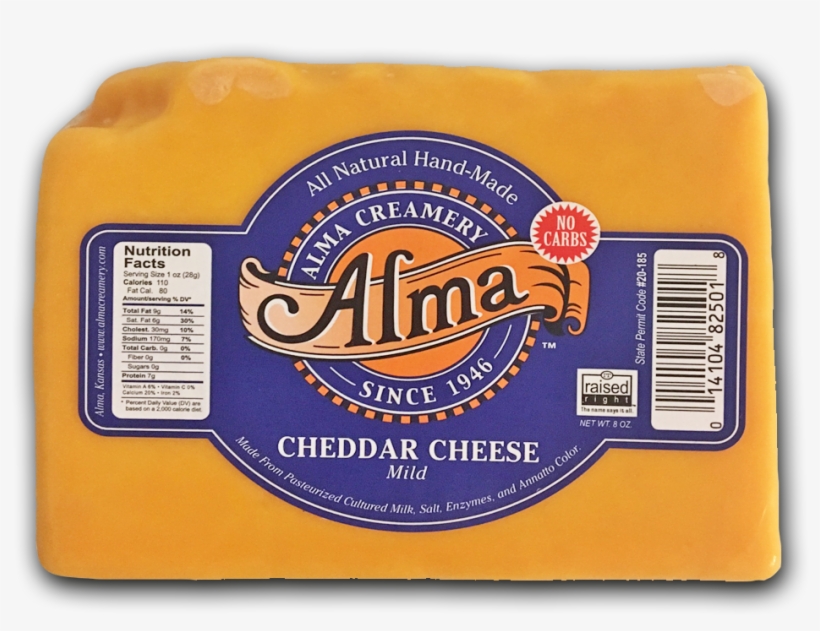 Alma Cheddar Cheese, transparent png #6874327