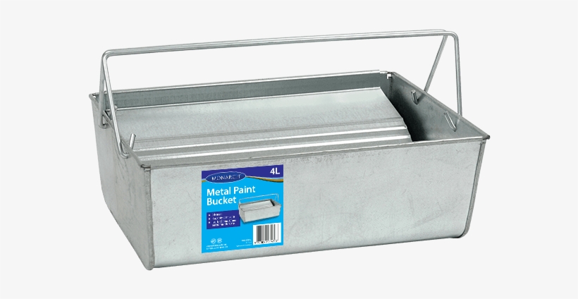 Metal Bucket With Grid No Mesh Monarch Painting Australias, transparent png #6875422