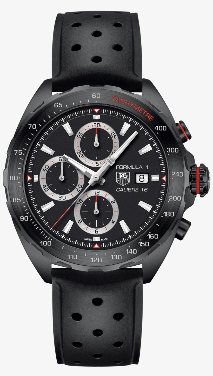 Tag Heuer Formula 1 Calibre 16 Automatic Chronograph, transparent png #6876399