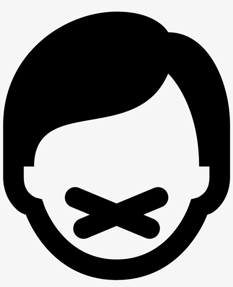 There Is A Head With Two Bandages Placed Over Their, transparent png #6877295