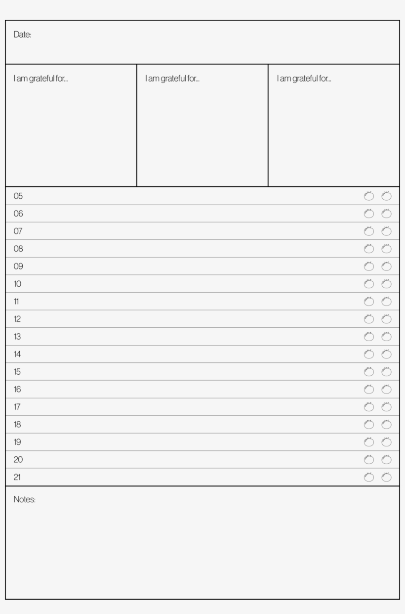My Minimalist Day Planner, transparent png #6877722