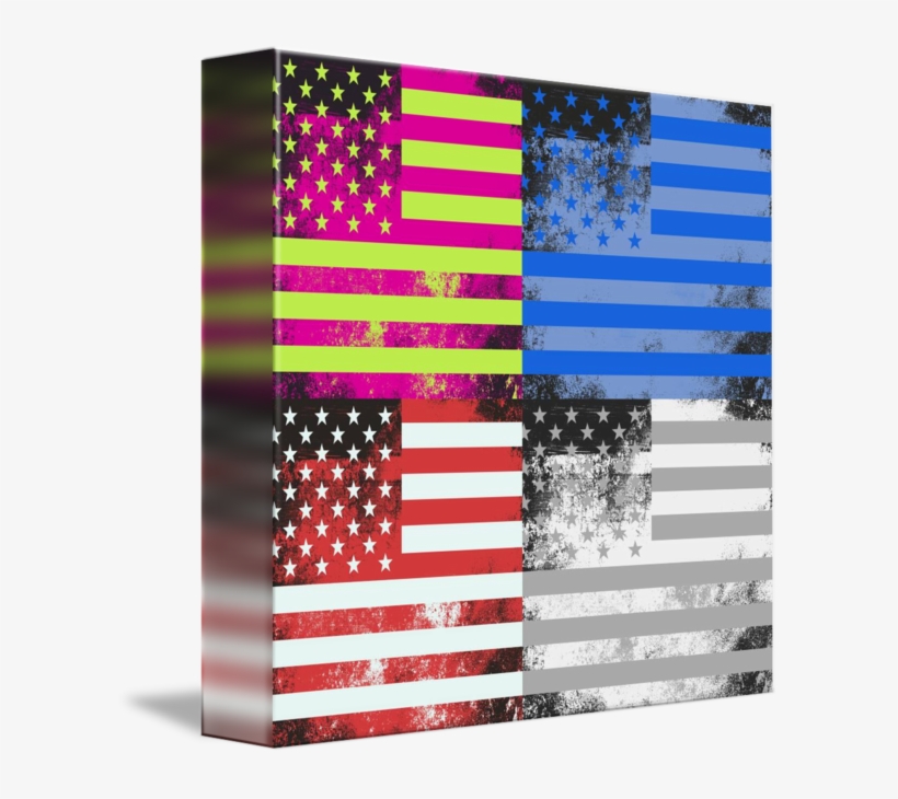 American Flag Grunge Png, transparent png #6878136