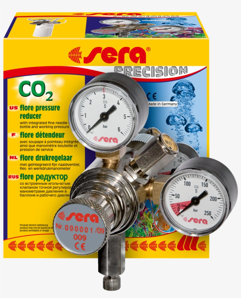 08037 Int Sera Flore Co2 Druckminderer Alv, transparent png #6879854