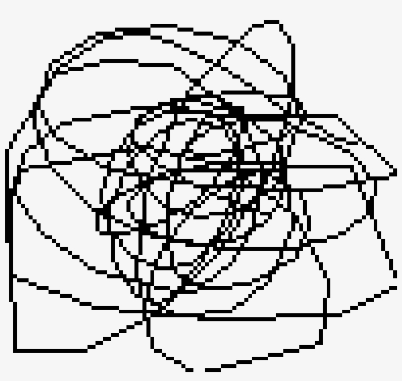 A Scribble, transparent png #6880382